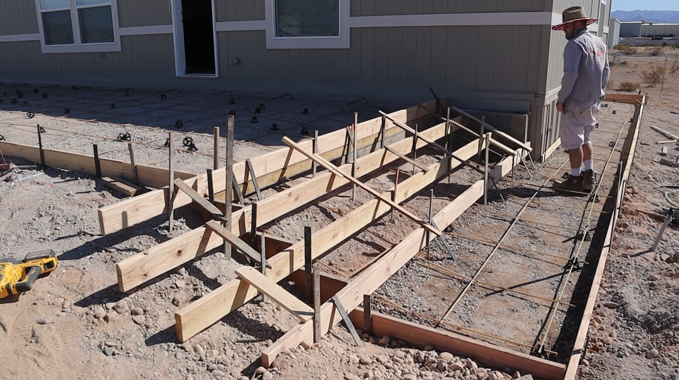 Site preparation and grading for concrete foundation in Wichita Falls, TX